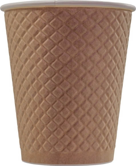 Одноразовый стакан ФОРМАЦИЯ WAFFLE 250 мл (500 шт)  Одноразовый стакан ФОРМАЦИЯ WAFFLE 250 мл (500 шт)