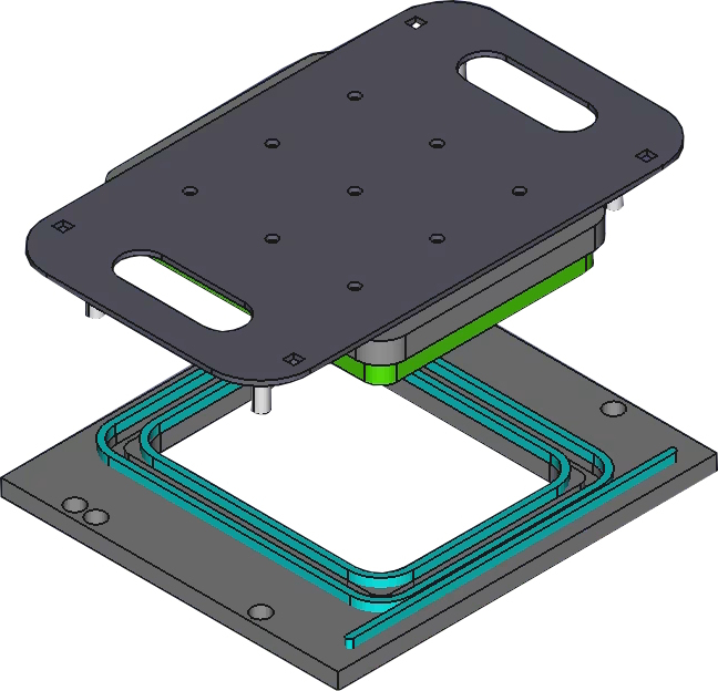 Запайщик лотков VASSILII Контур №2272 Запайщик лотков VASSILII Контур №2272