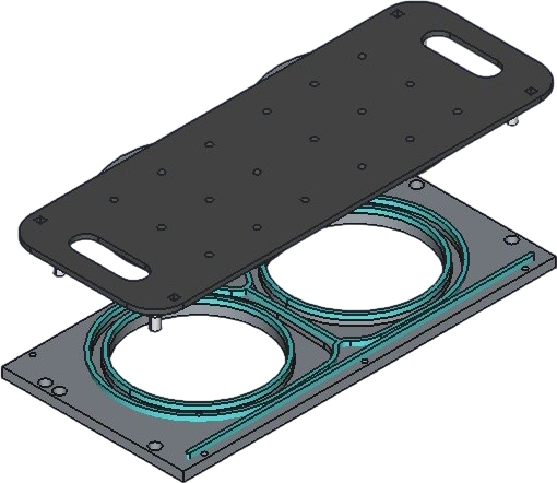 Матрица для запайщика лотков VASSILII 360 4110 Матрица для запайщика лотков VASSILII 360 4110