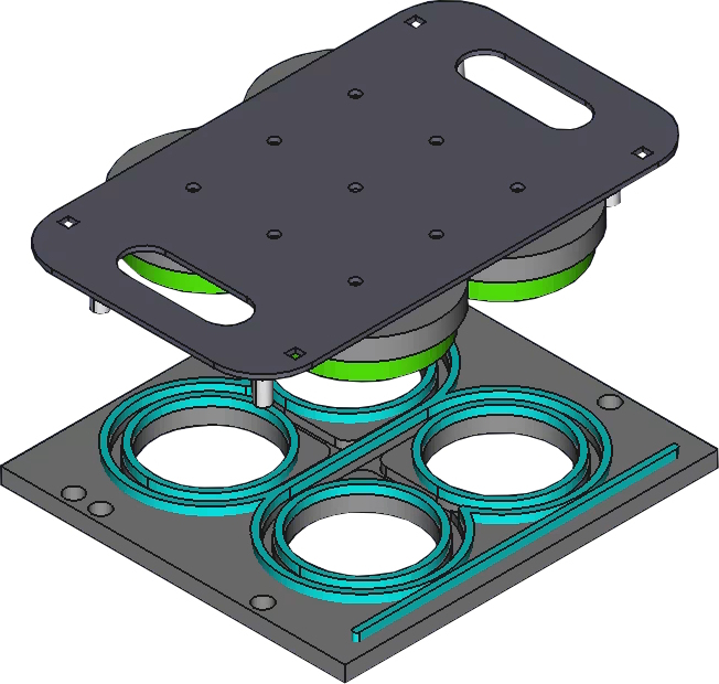 Запайщик лотков VASSILII Контур №2182 Запайщик лотков VASSILII Контур №2182