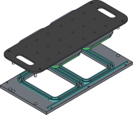 Матрица для запайщика лотков VASSILII 360 4246