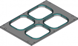 Матрица для запайщика лотков VASSILII 360 3079