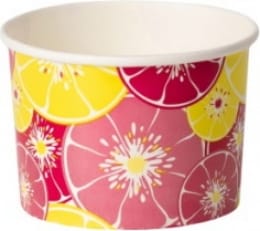 принт 'красный цитрус'