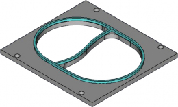 Матрица для запайщика лотков VASSILII 0138